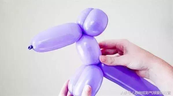 怎么折一只气球狗,用气球折小狗的教程