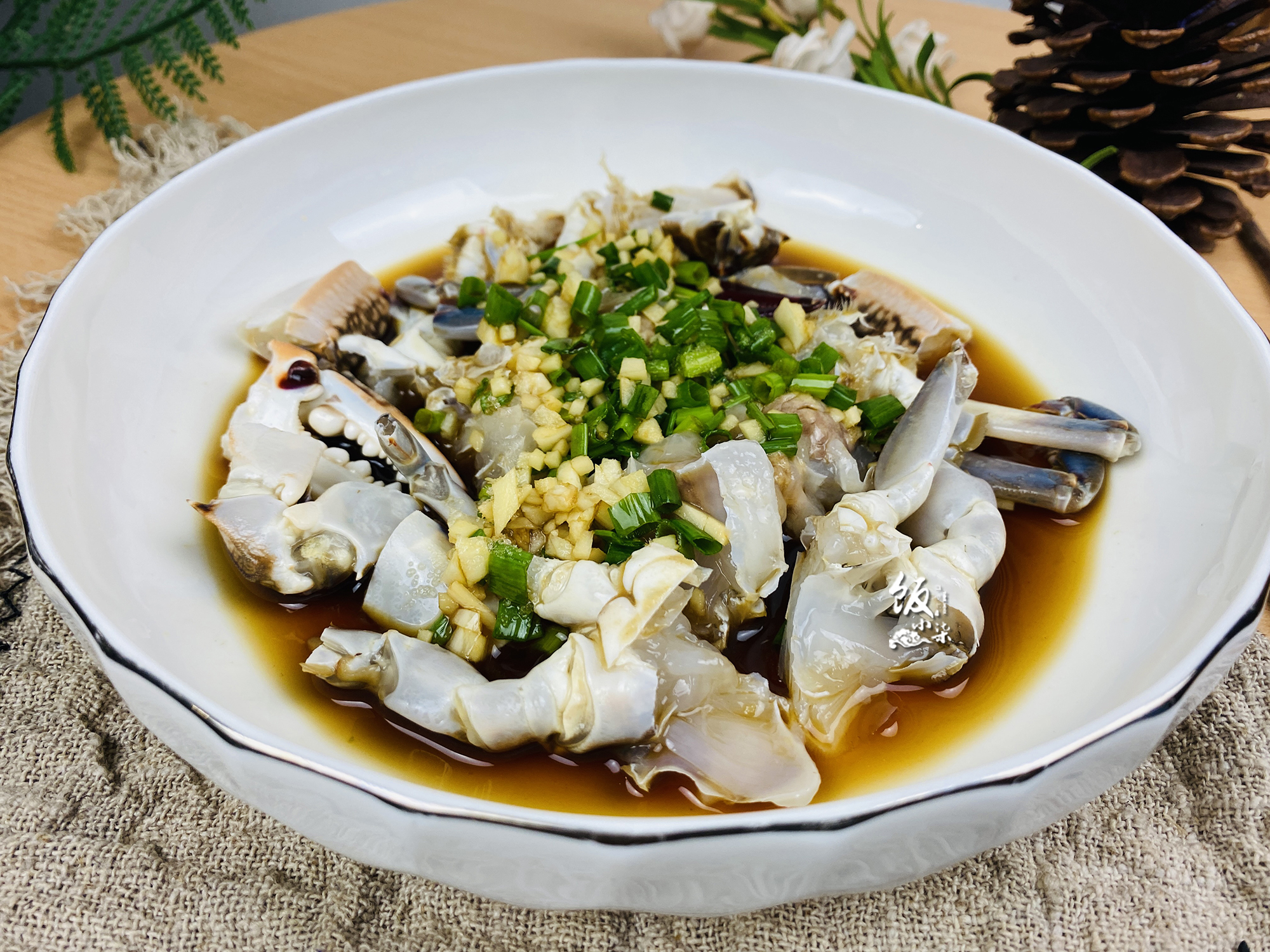 生腌蟹用黄酒还是花雕酒,生腌蟹饭店做法