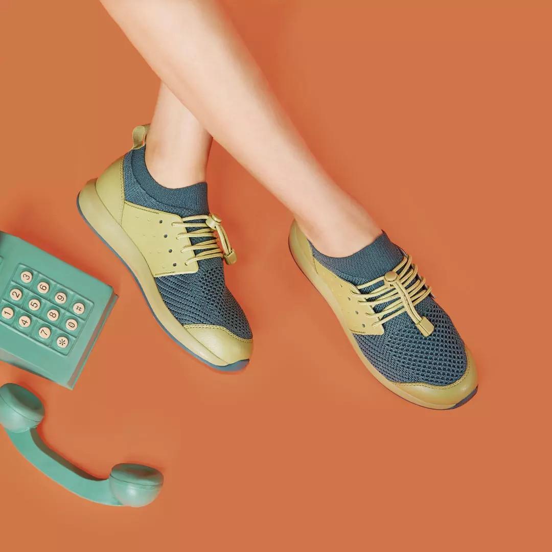 小米有品超透气鞋,eva鞋底女式飞织鞋