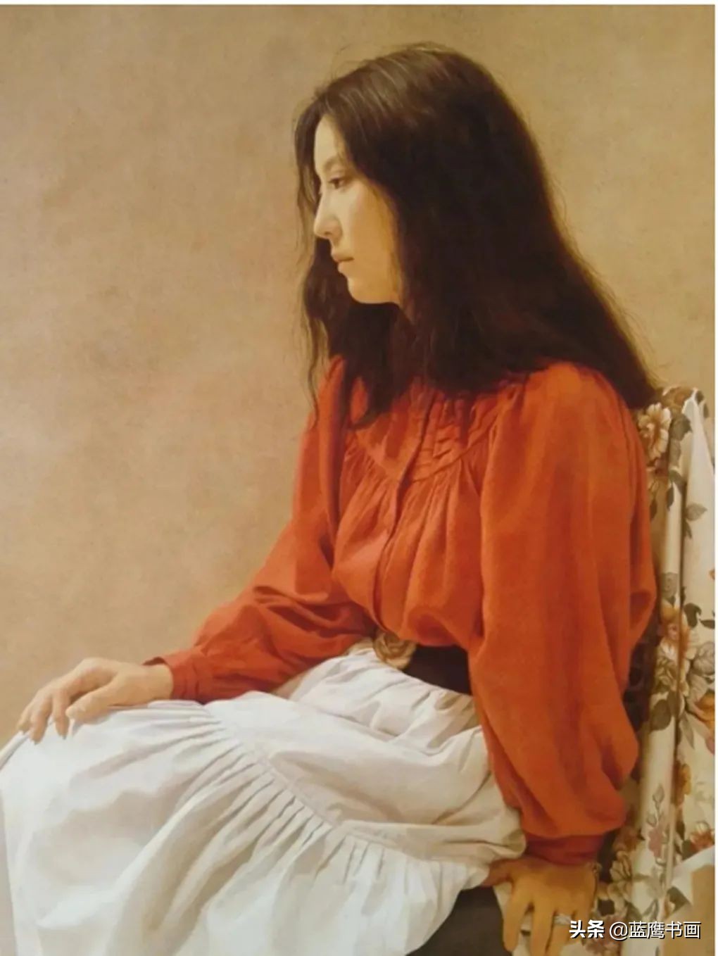 森本草介画中的女子,日本超写实画家森本草