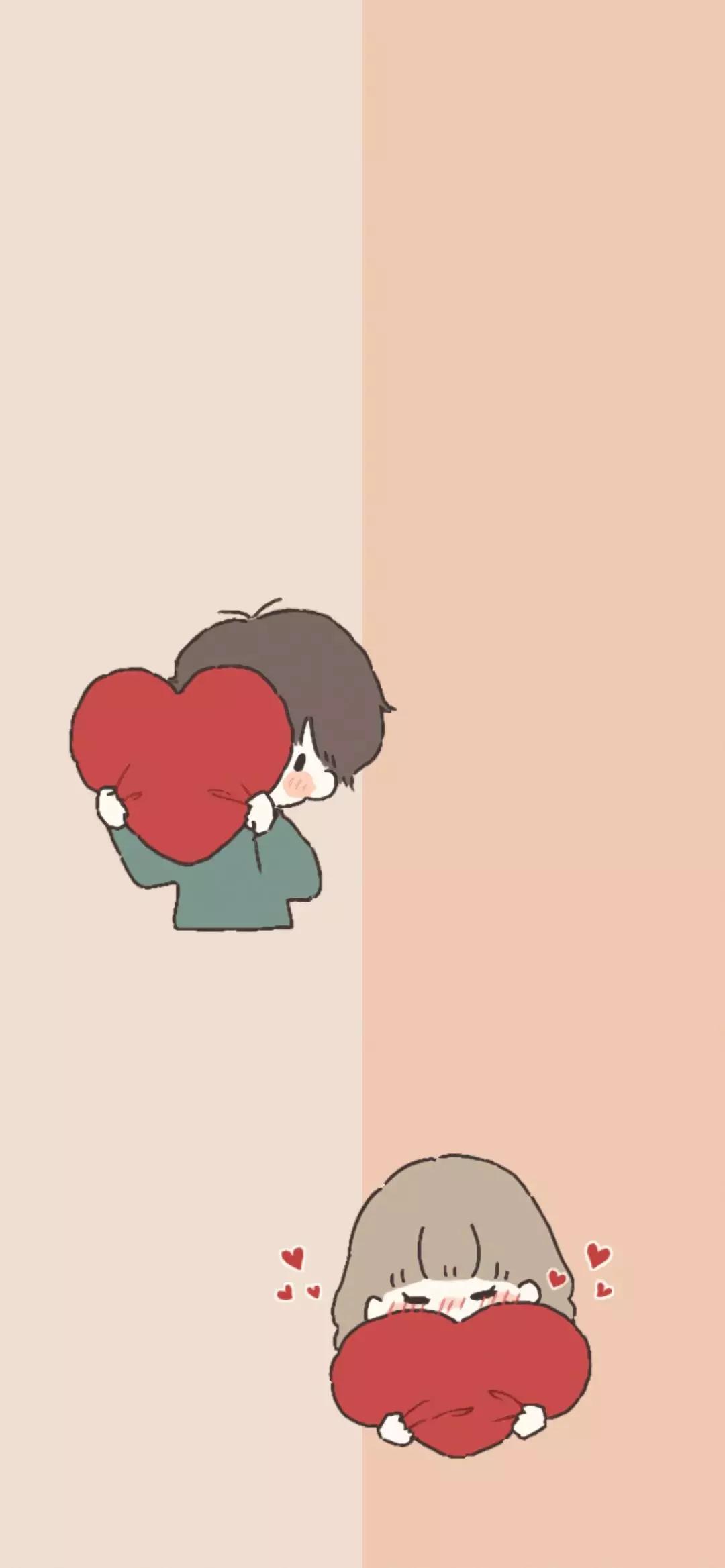 聊天背景图爱情分开,一人一半感情不散