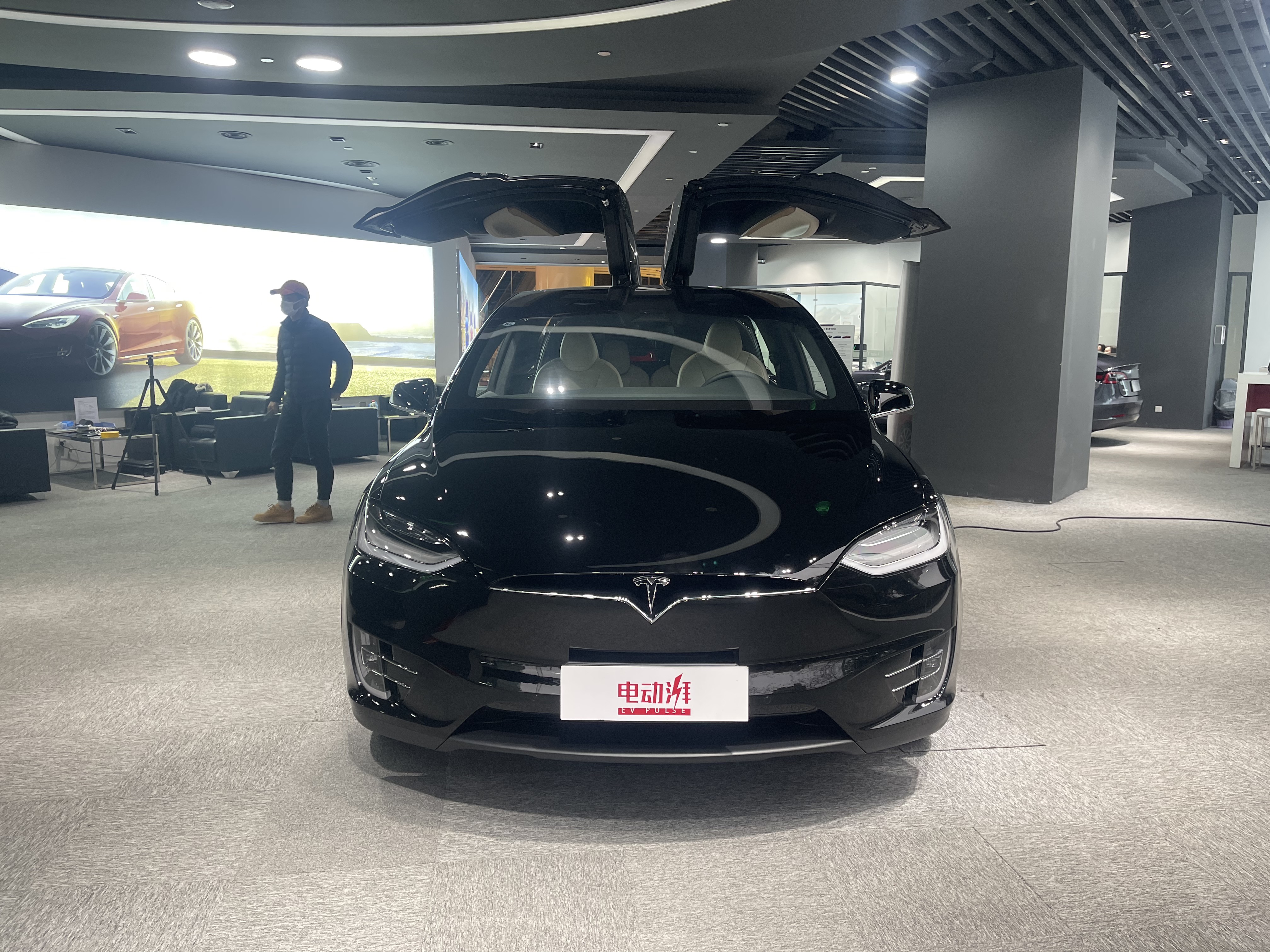 特斯拉鸥翼门三排七座,全新掀背造型特斯拉