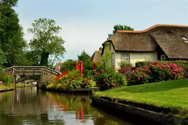 荷兰最美小镇羊角村,欧洲旅行荷兰羊角村