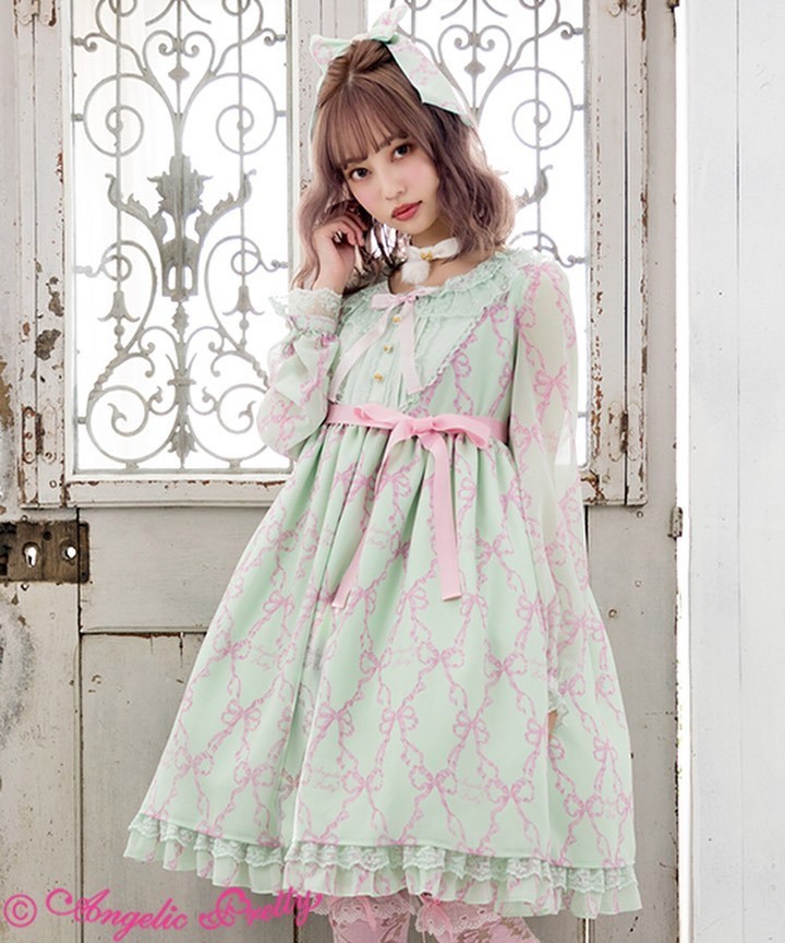 显瘦蓝色lolita夏季,好看显白凉快的lolita