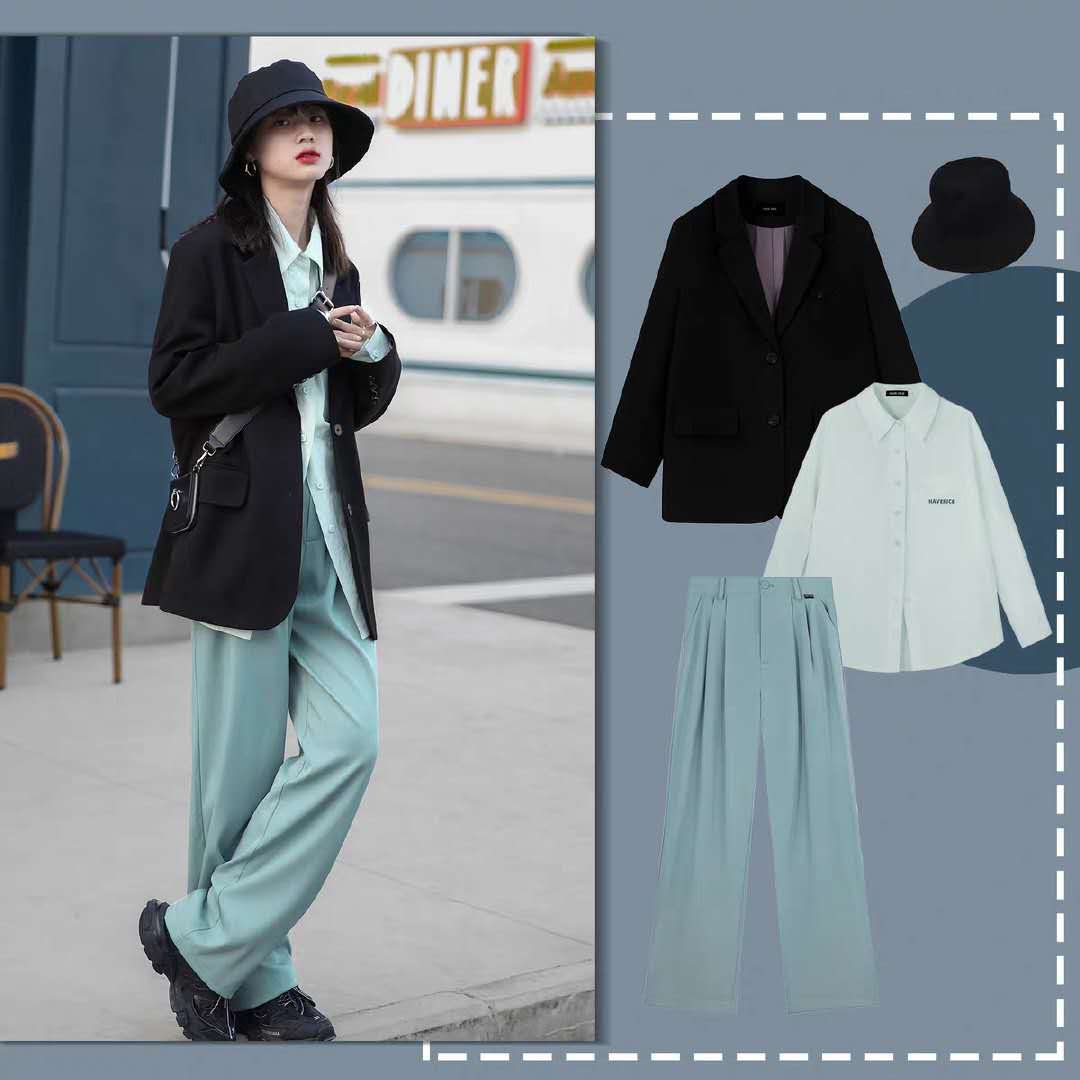 简单的颜色搭配出高级感穿搭,只用基本款搭配31套最美穿搭