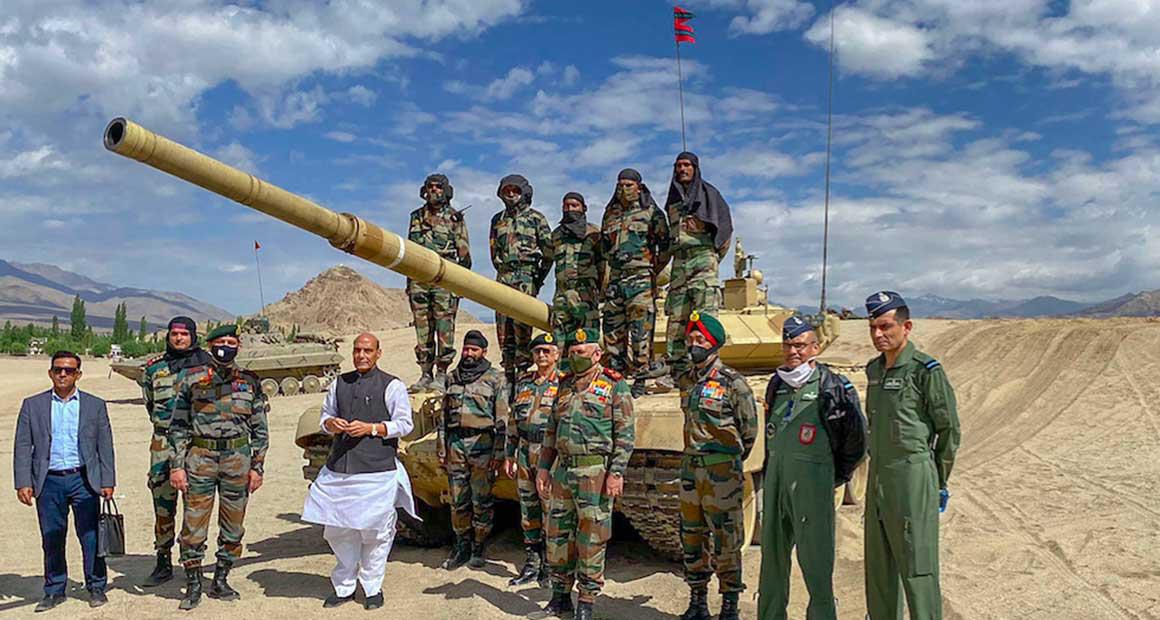 危险动作草原骑兵,印军主战坦克高原