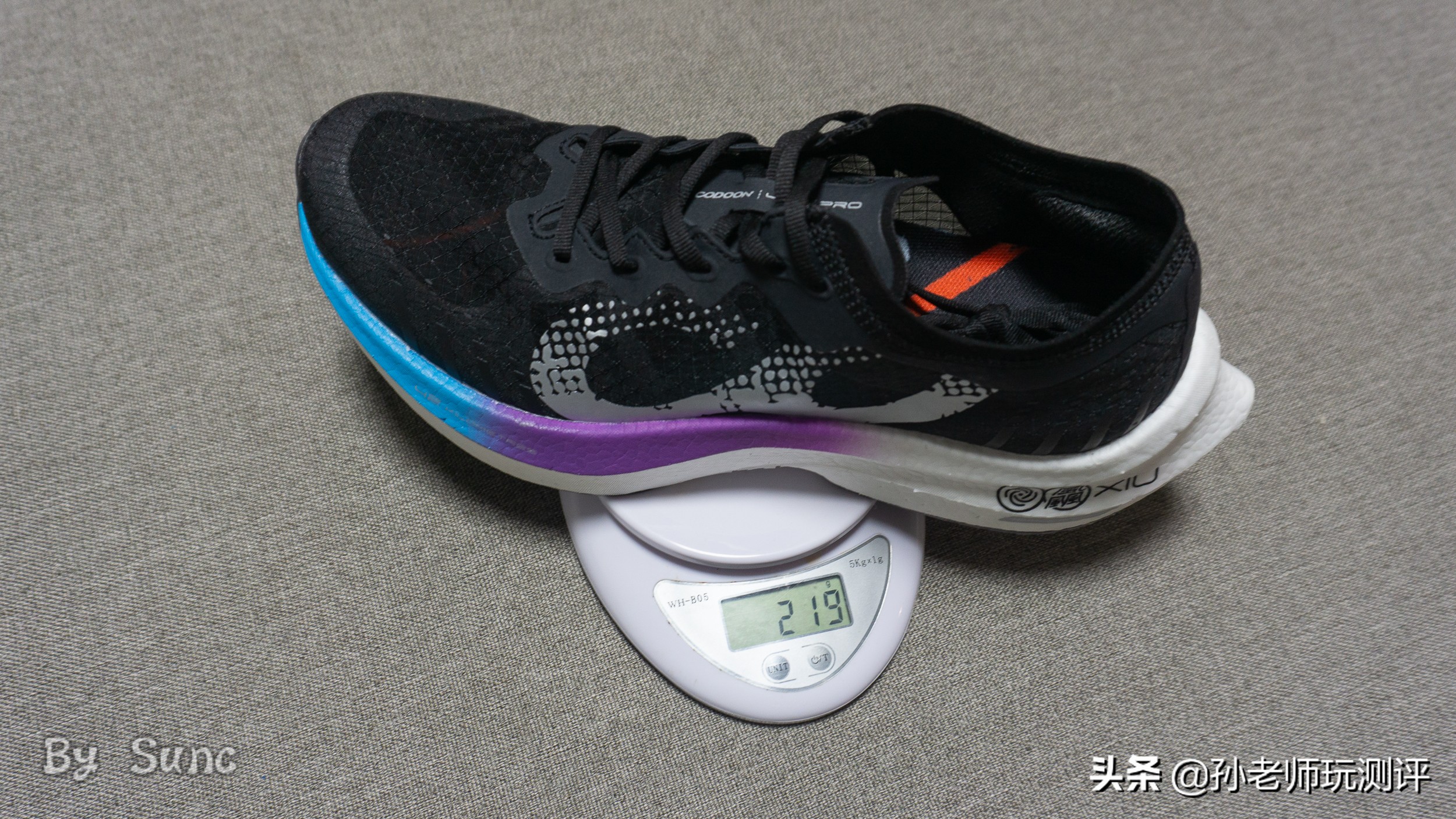 轻于鸿毛水上漂,咕咚造风者跑鞋