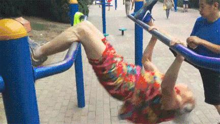 狂野式锻炼身体,健身健体百病消