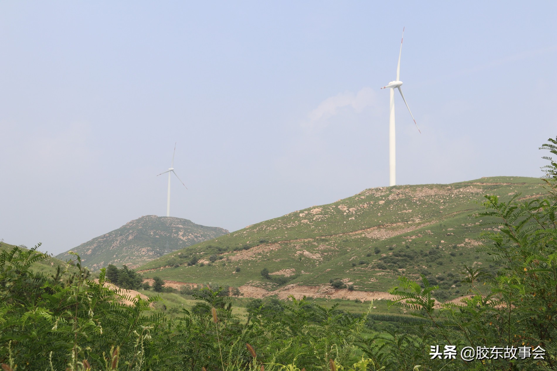 莱阳市胶东乡村游记,航拍胶东丘陵深处的一个小山村