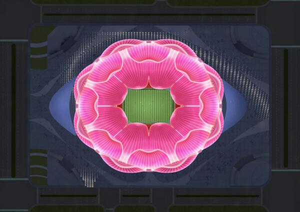 恒大世界级足球场,100万巨型足球场