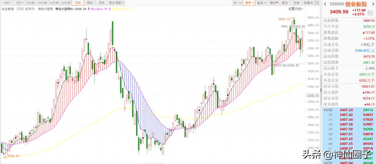 神仙圈子大趋势指标,神仙圈子