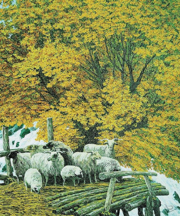 何冠林油画作品大全,何冠霖油画高清大图