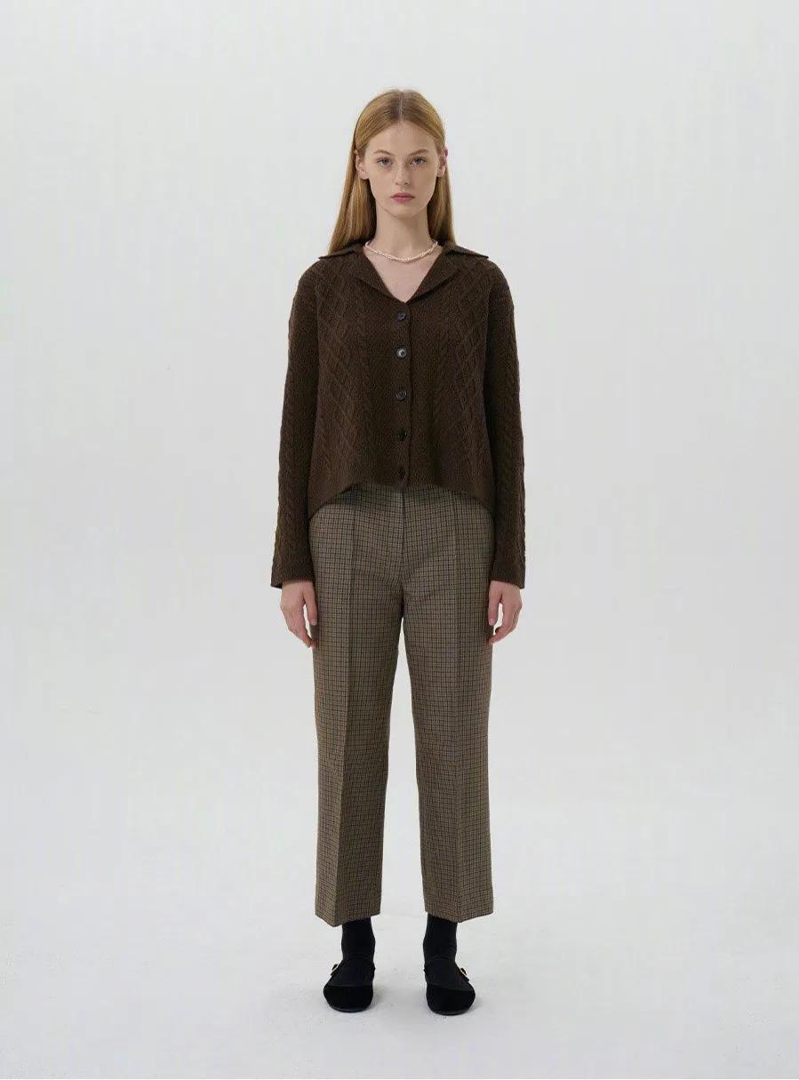 气质针织秋冬穿搭一整套,明星同款针织衫日常穿搭