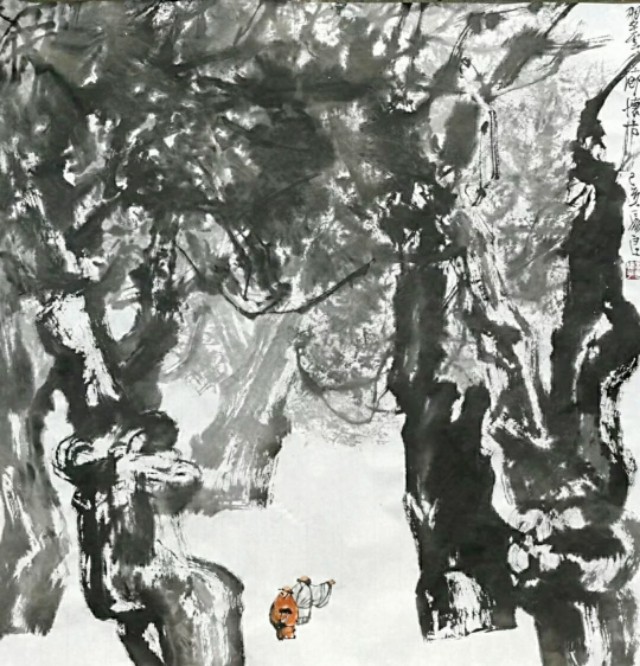 马良国画作品欣赏,中国最厉害的画家马良