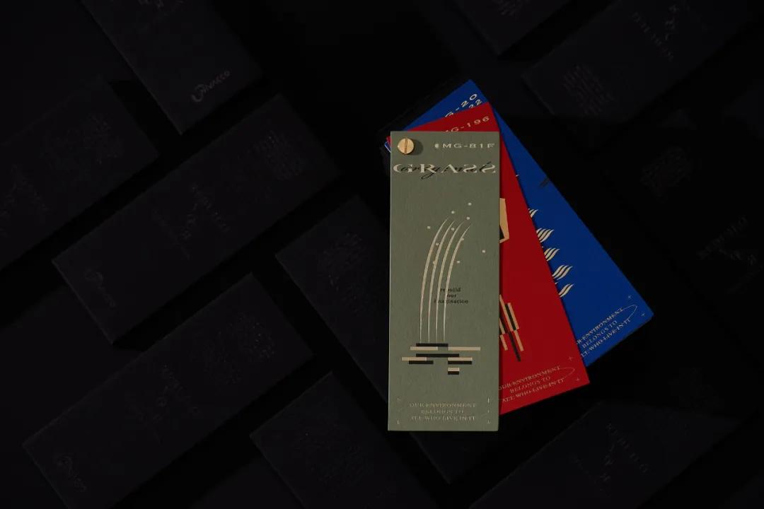 烫金烫银效果,红金烫金效果