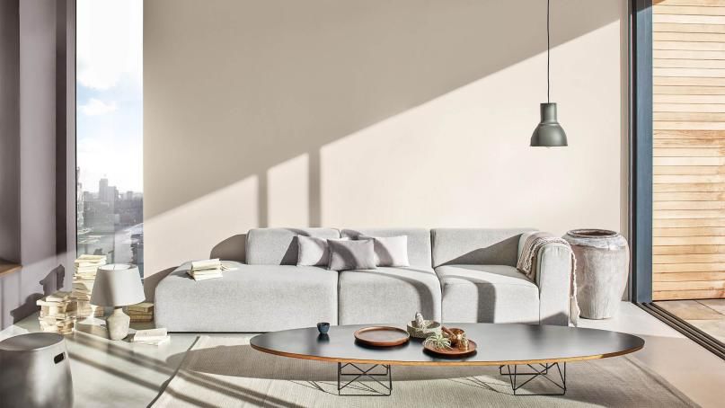 小户型大白墙无电视,北欧风刷大白墙好看吗