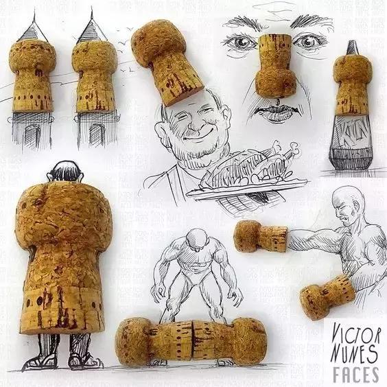 精美创意插画100幅无水印,彩铅小插画500例临摹