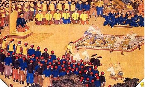 搏克摔跤小学生,蒙古式摔跤搏克