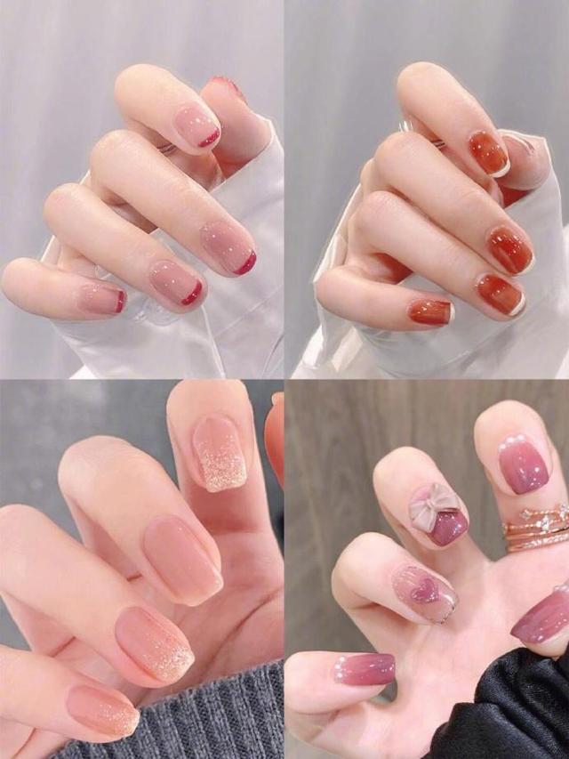 黑皮做什么颜色的美甲显白,美甲绿色配什么颜色最显白