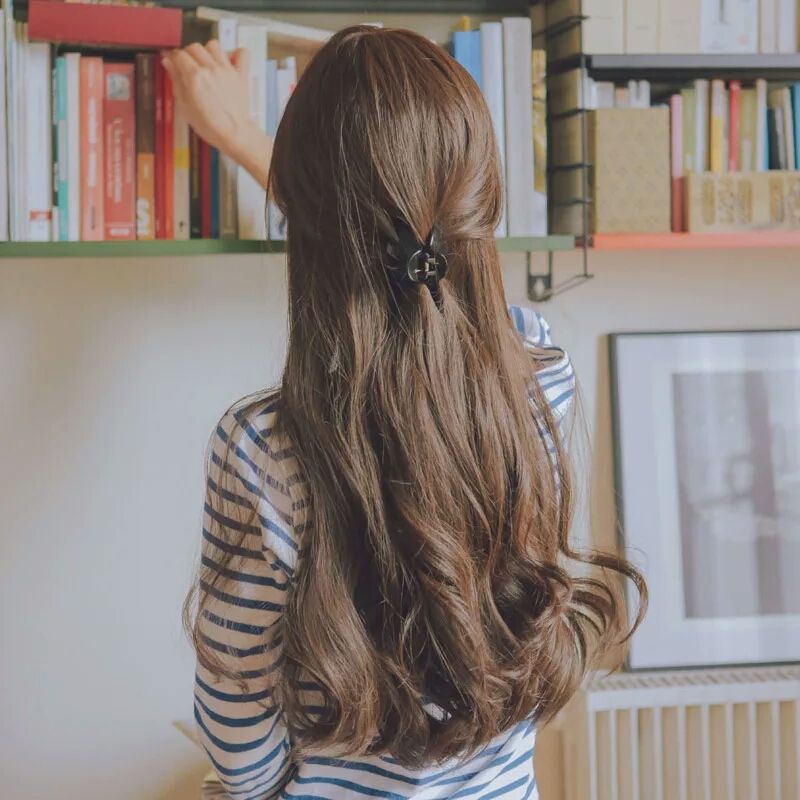 烫发后湿了就卷干了就不卷怎么办,烫发卷杠八大基本手法以及效果图