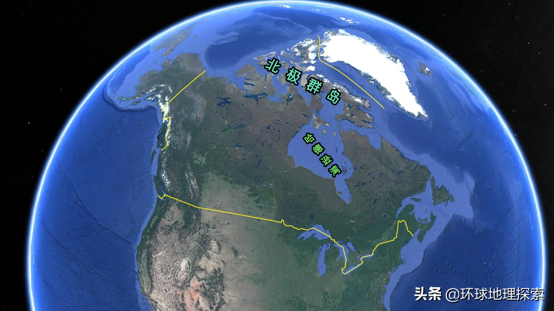 印度和加拿大英联邦国家,加拿大国家分布图