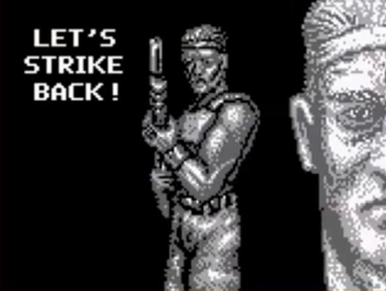 魂斗罗游戏失败后的画面,怀旧游戏魂斗罗第6代