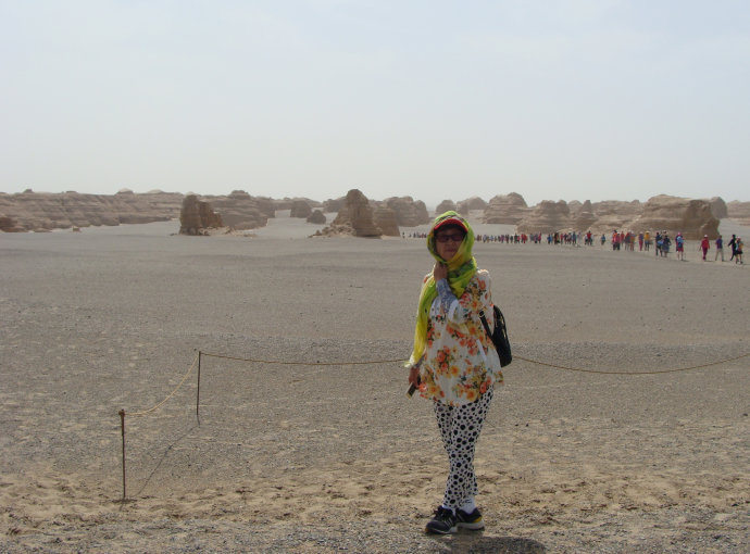 敦煌雅丹魔鬼城景观,大西北七彩丹霞地貌风景绝美震撼