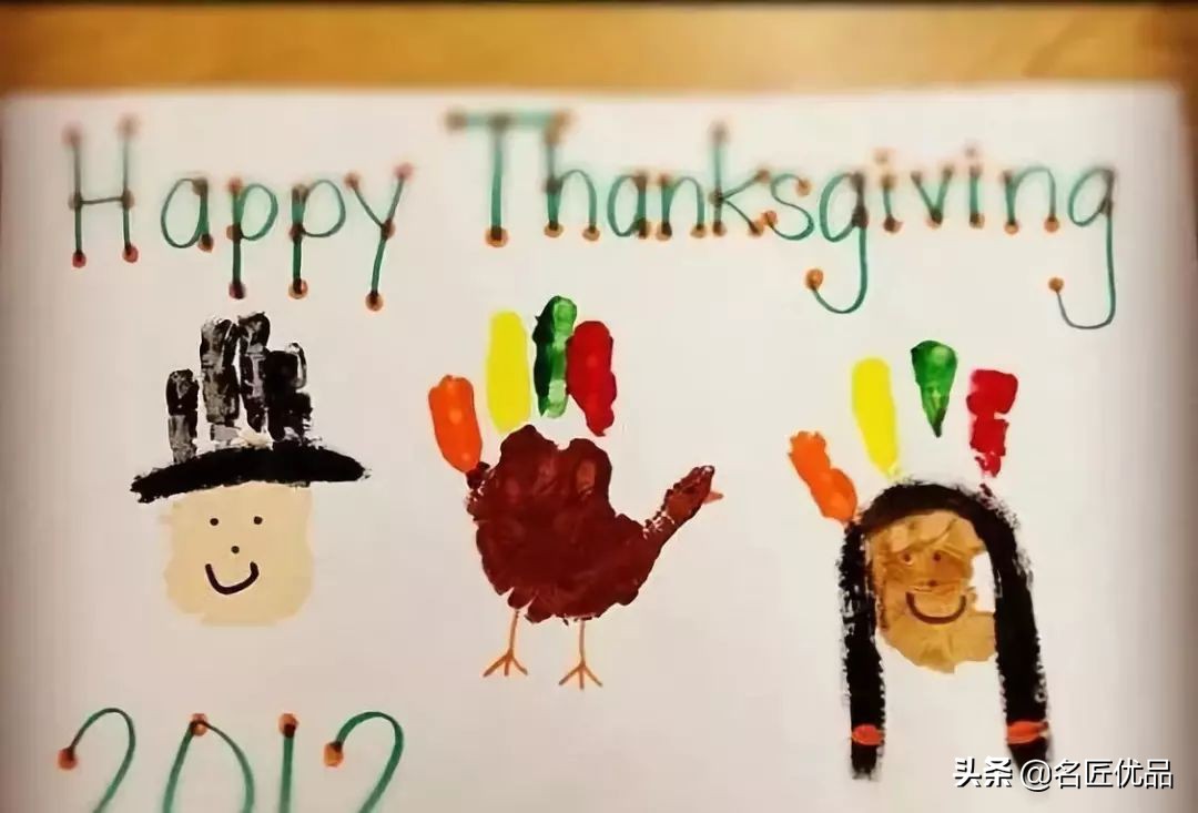 感恩节贺卡手工超级简单,做感恩节贺卡简单又漂亮