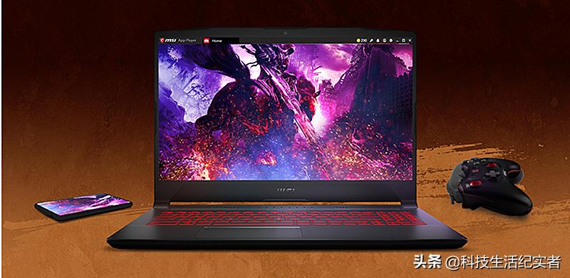 微星武士gf66游戏本开箱,新款微星武士gf66