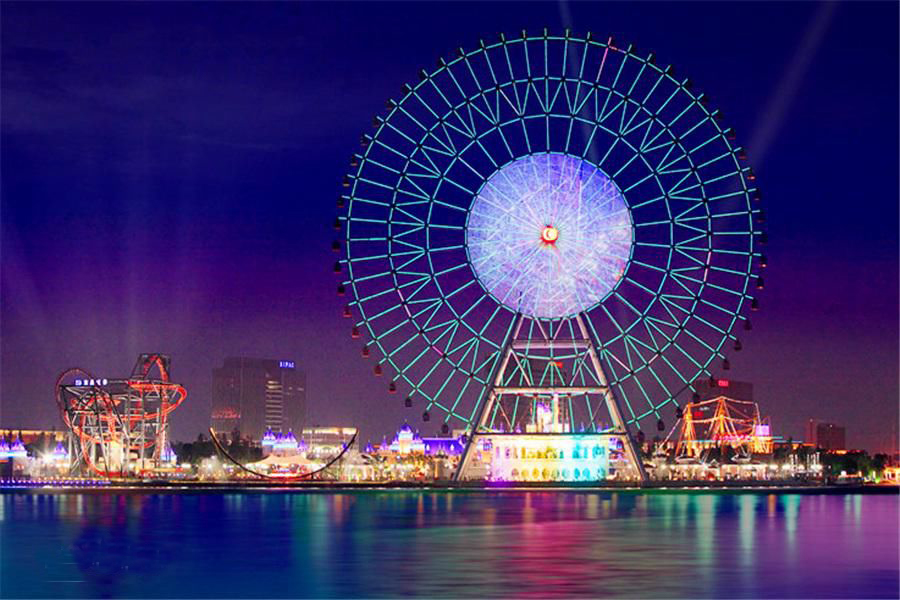 苏州金鸡湖因为什么命名的,苏州市的金鸡湖景区