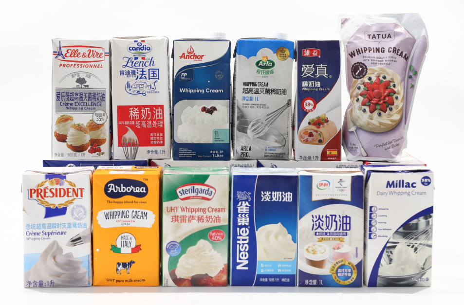 测评各种品牌淡奶油,淡奶油哪款最容易打发