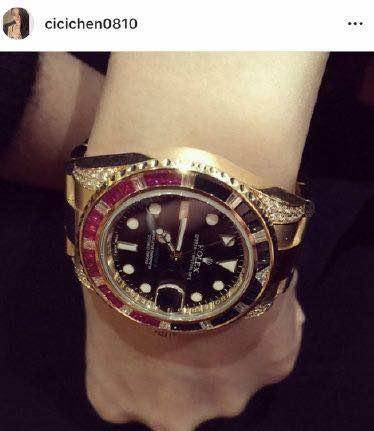 陈昱霖的名表,陈昱霖珠宝表