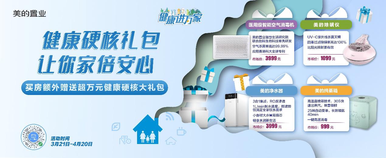 送健康进万家启动仪式,硬核送健康购房就送万元礼包