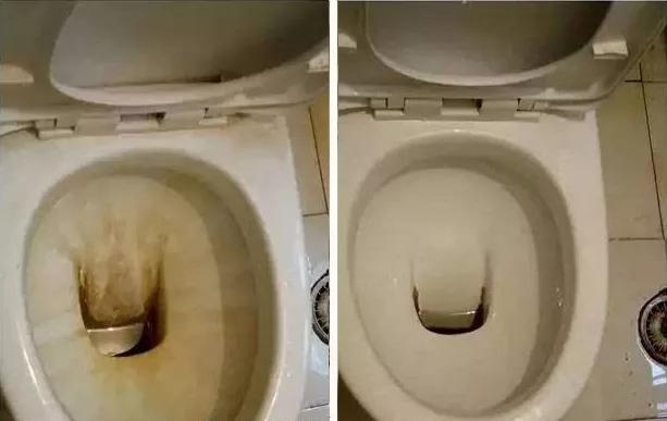 马桶黄污渍怎么去除妙招,马桶污垢发黄怎么去除