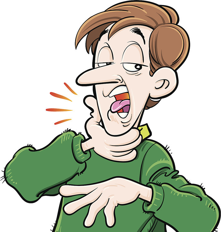 扁桃体后面的喉咙壁红肿有脓点,喉咙发炎又疼又痒