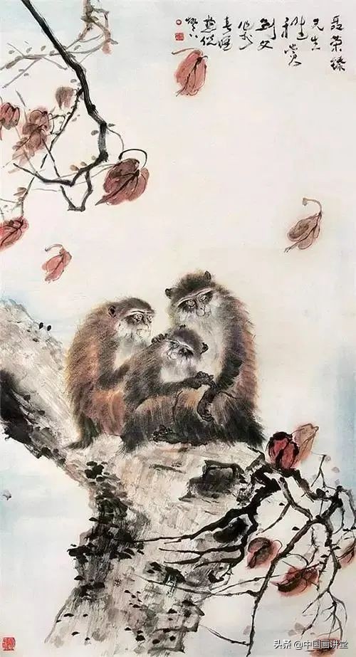 国画猴子画法,国画猴子教学