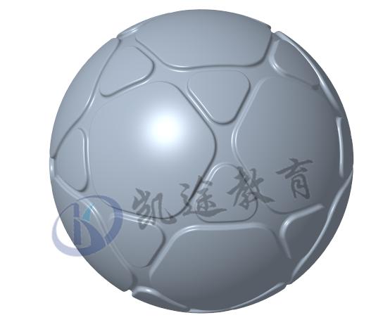 足球建模3dmax特殊方法,二十面体建模