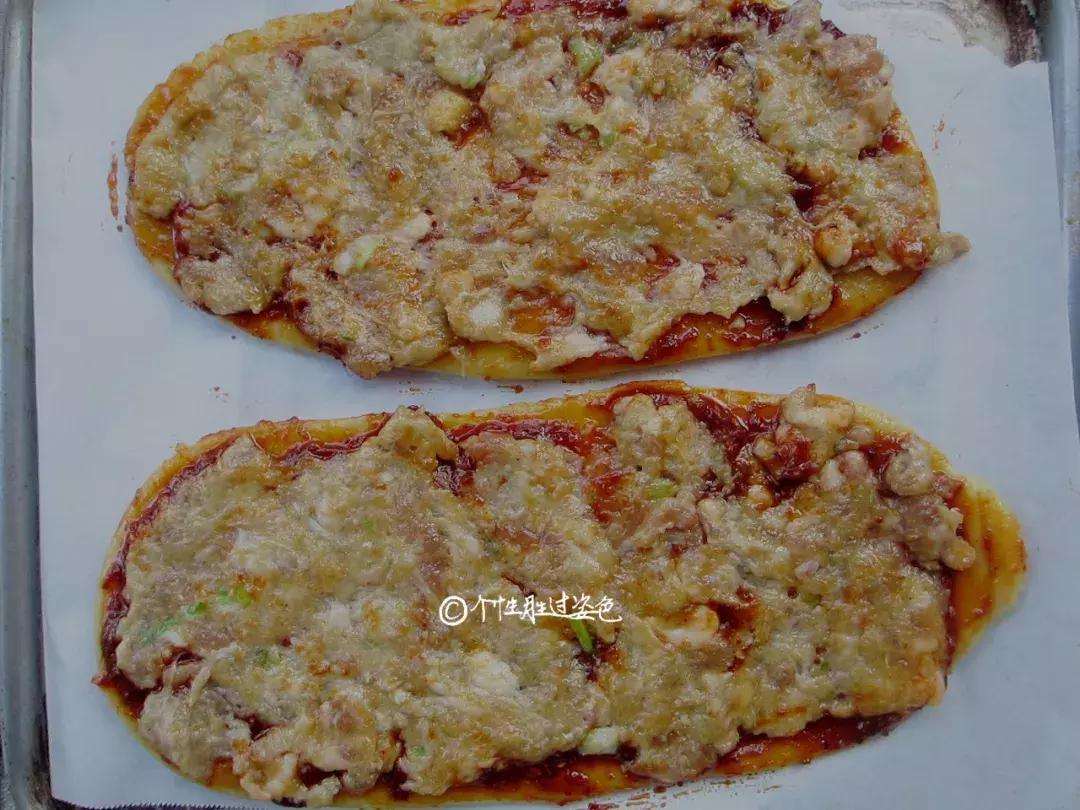 中国披萨饼的做法,中国式披萨武大郎烧饼