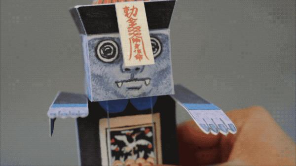 日本手工纸玩具,日本纸艺大师玩具