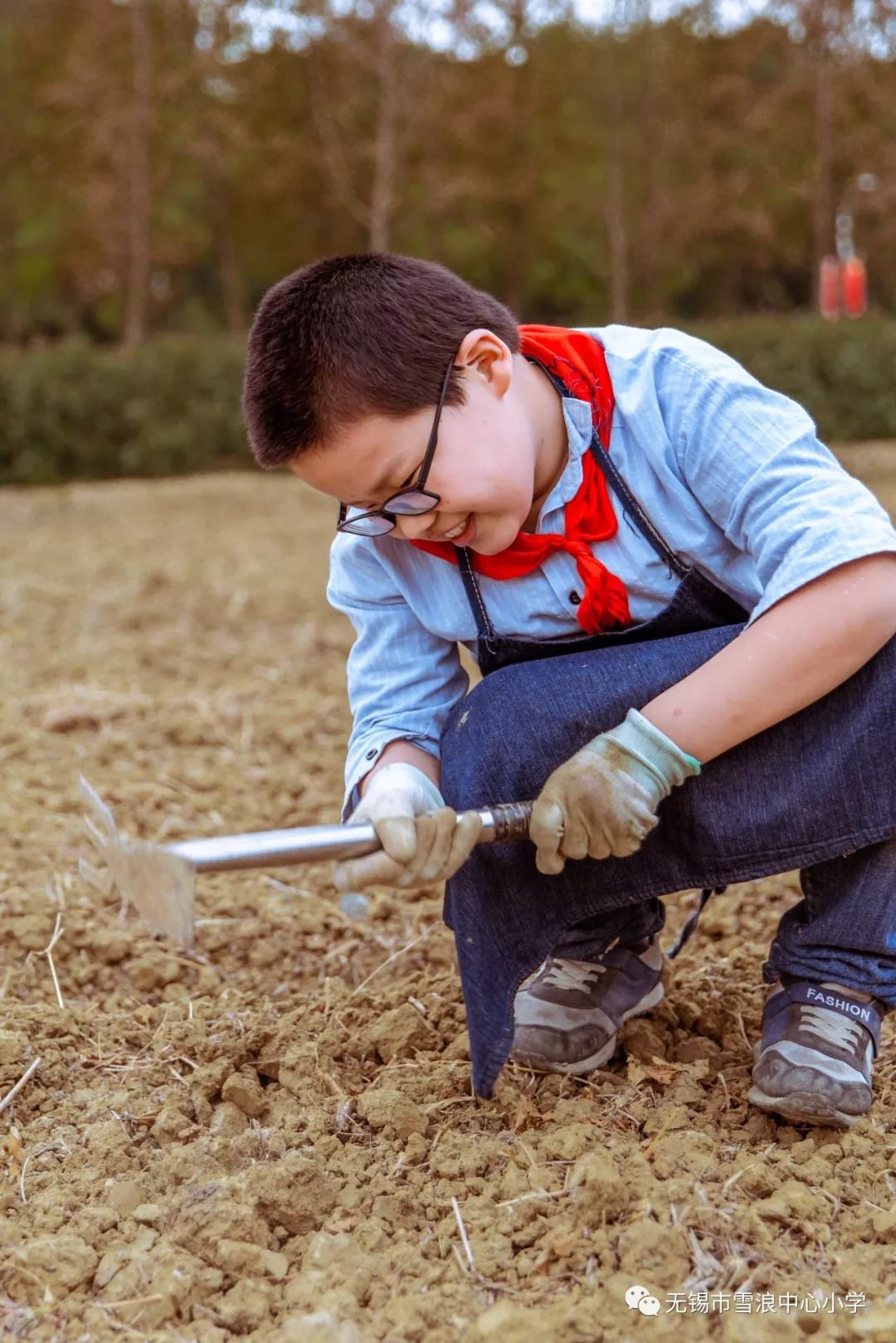 翻地、播种…无锡老小将课堂搬到了田间地头