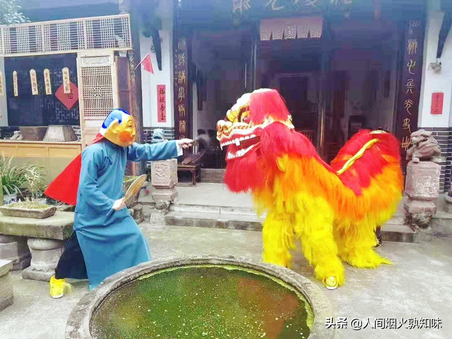 绵竹年画村川剧表演,绵竹古戏台川剧