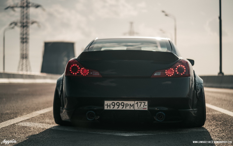 英菲尼迪g37外观改装2010款,英菲尼迪g37改装lb包围效果