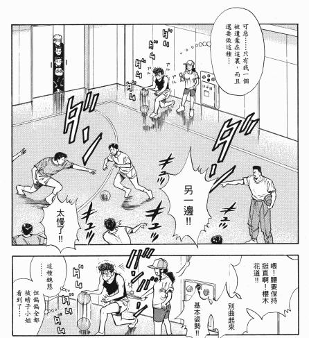 灌篮高手的训练,灌篮高手训练的过程