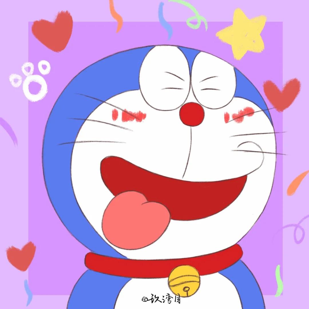 小熊猫卡通头像大全可爱,可爱叮当猫动漫头像