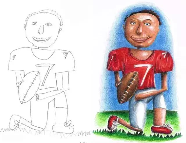 老爸爆改女儿的灵魂涂鸦，登上TED，创造出最有爱的艺术合作！