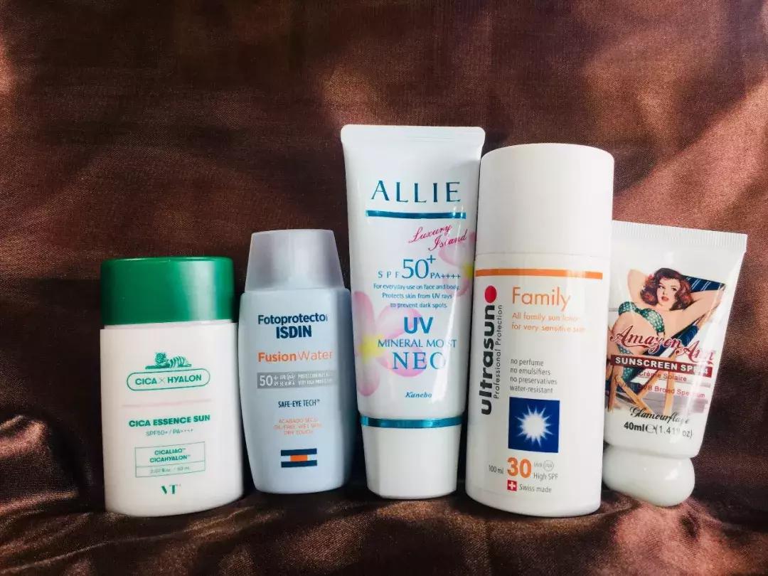 六款防晒霜真实测评,好用防晒霜测评网红款