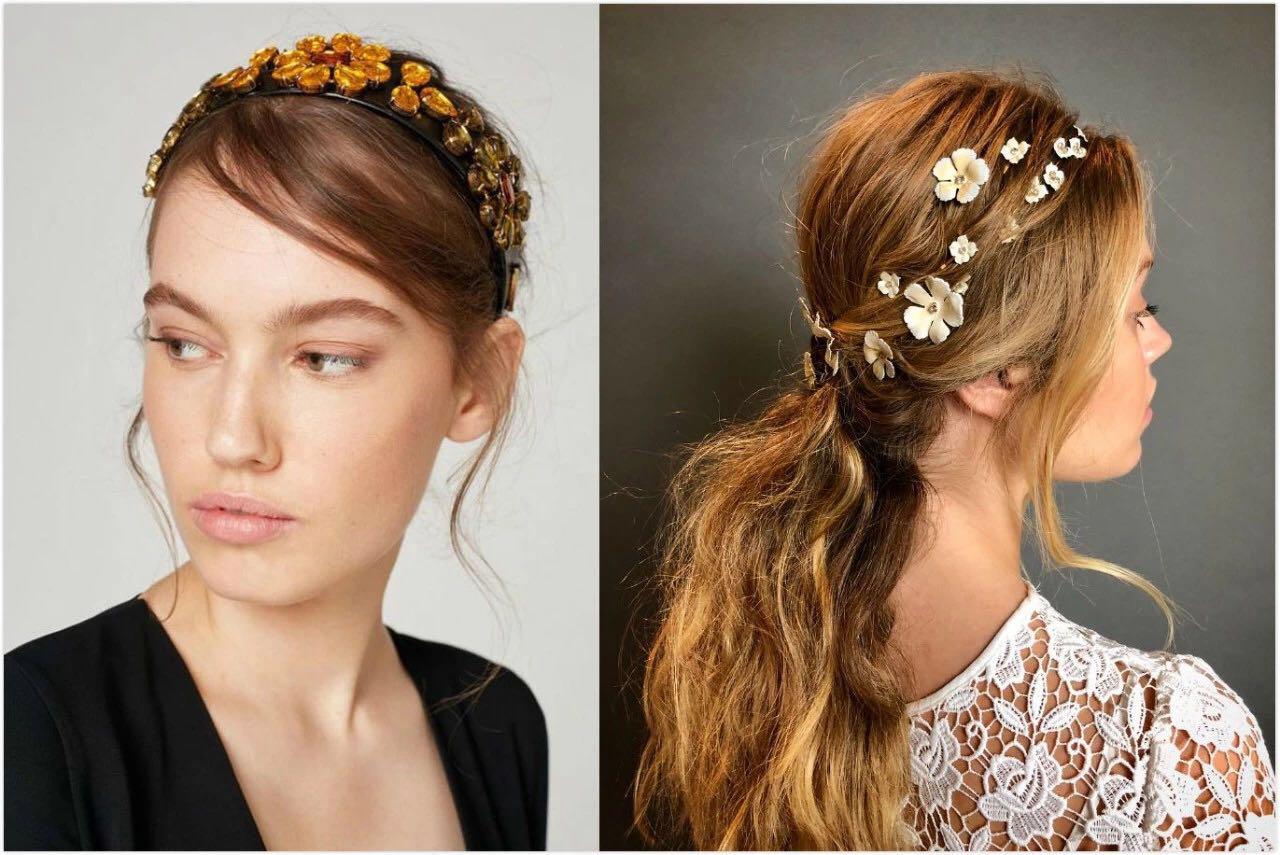 女生如何扎发带更时尚,用一条发带变造型