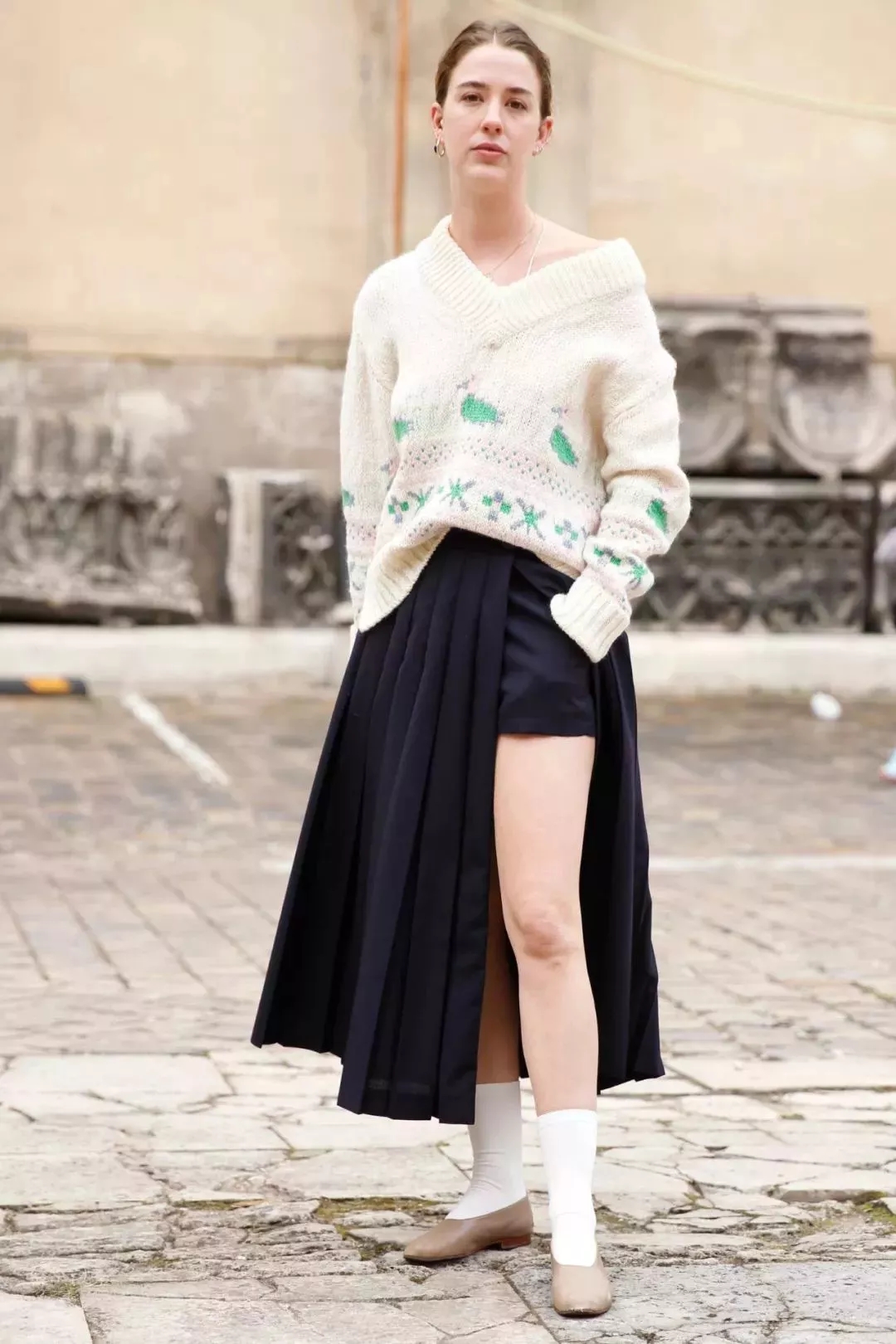 加厚费尔岛提花毛衣开衫女外穿,费尔岛浪漫提花套头毛衣秋冬新款