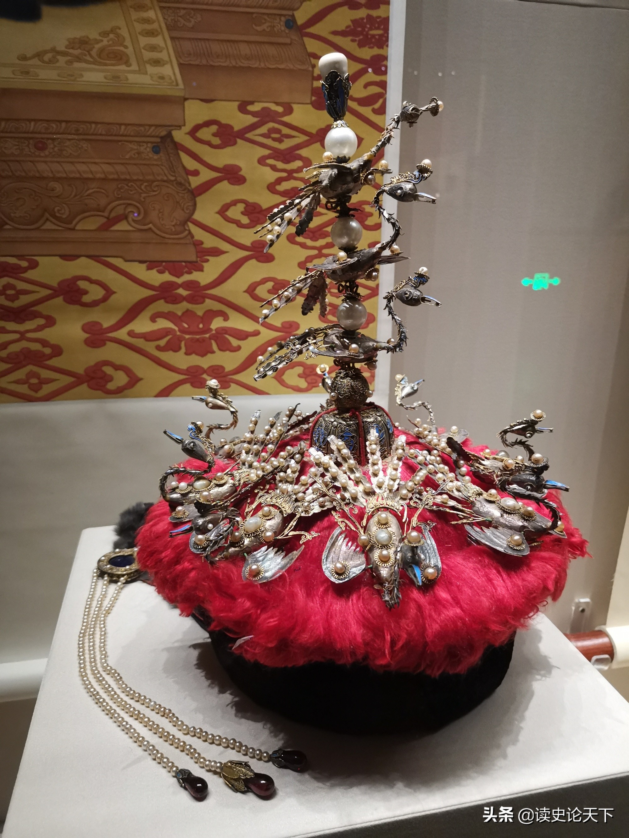 古代宫廷首饰纹样图,清代首饰纹样