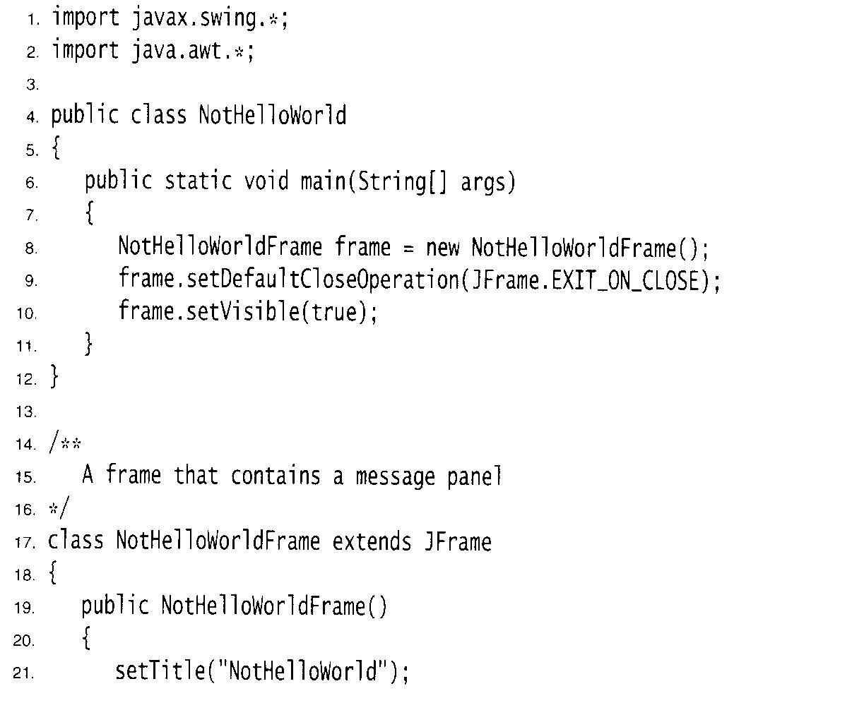 深入Java核心知识点，图形程序设计：框架定位+在面板中显示信息